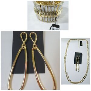 CACHE Women's Necklace Bracelet Earrings BUNDLED JEWELS LOT OF 4 PIECES NWT 135